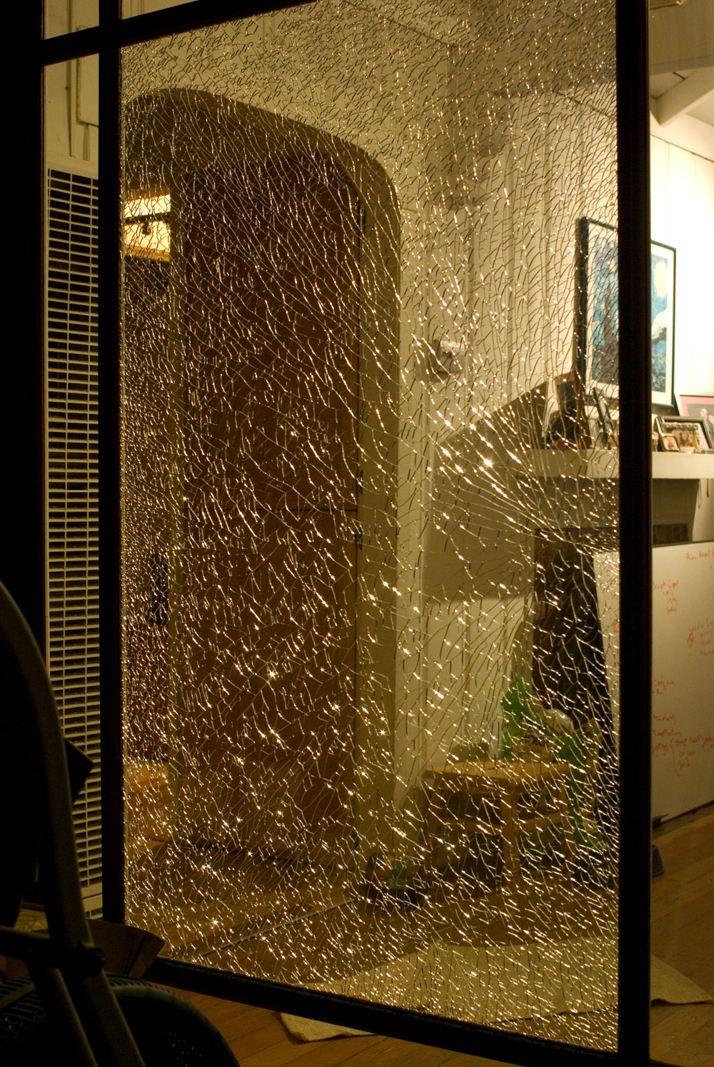 glass under pressure...